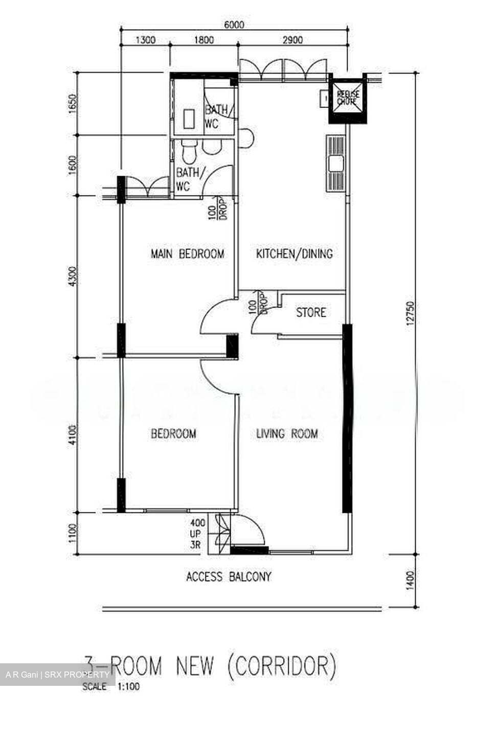 Blk 521 Jurong West Street 52 (Jurong West), HDB 3 Rooms #638984761